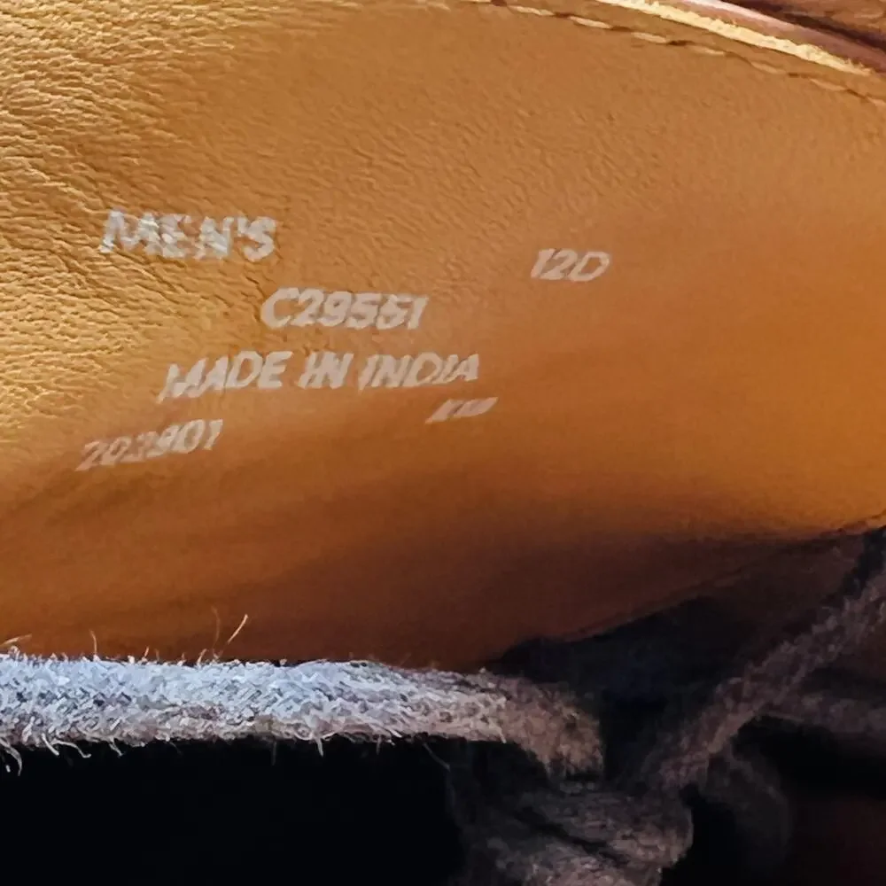 Cole Haan Shoes Mens 12 Brown Leather American Classics Wingtip Oxford Dress